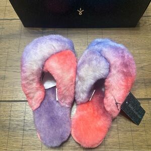 EMU Australia Mayberry Sheepskin Crossover Slipper NIB Size US 6